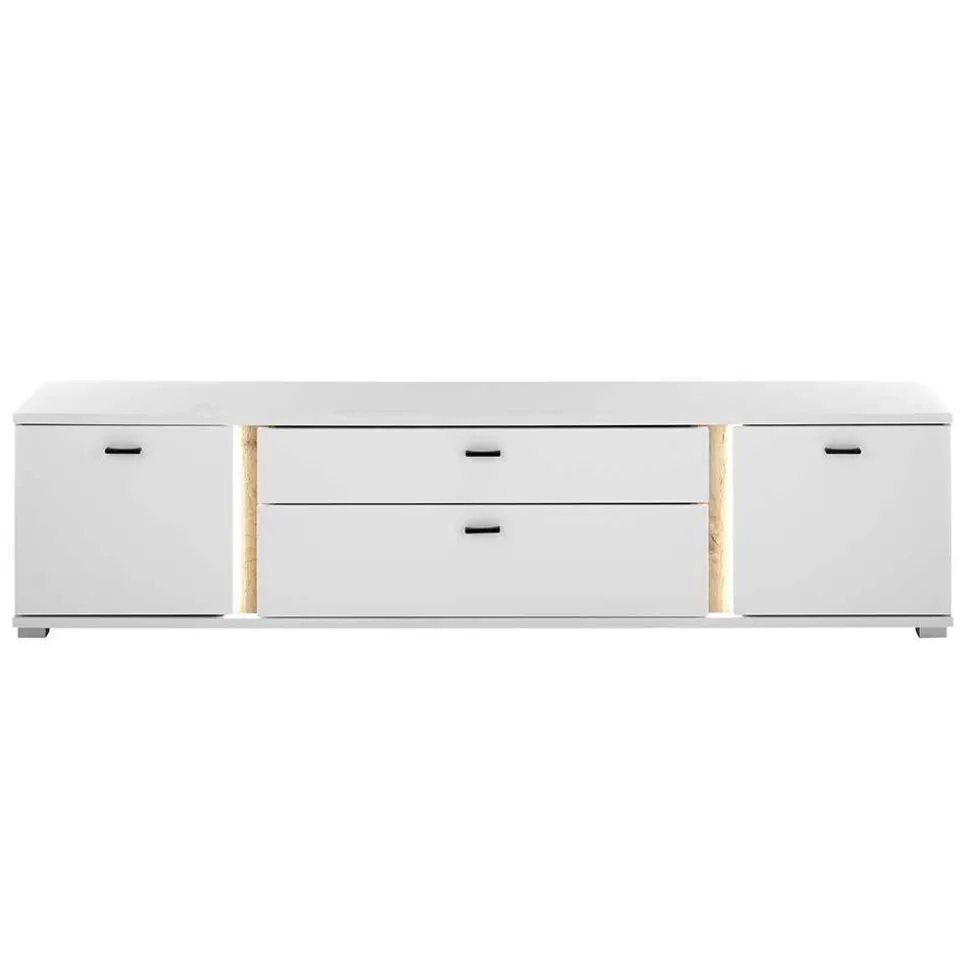 Beleuchtete TV Kommode mit 200 cm Breite - Racelyn