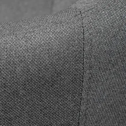 Bequemer Büro Polsterstuhl in Grau Stoff - Jayant