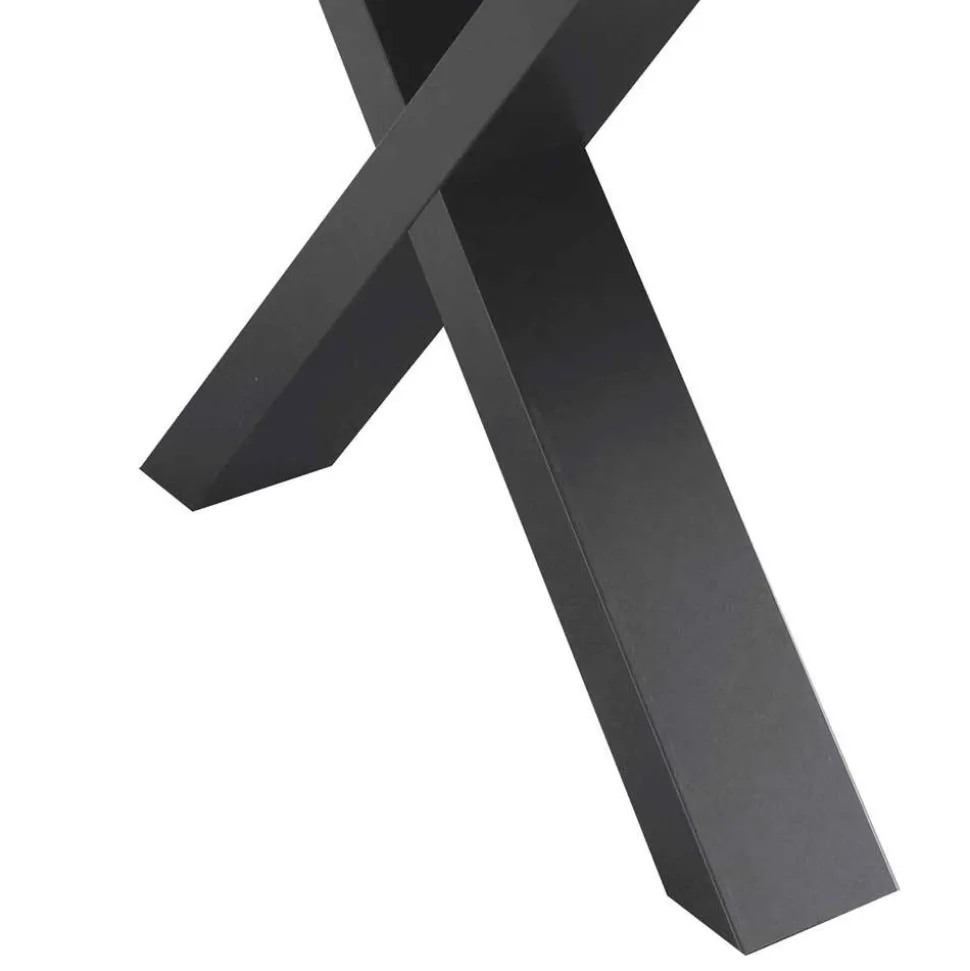 Betonoptik Ausziehtisch mit zwei Einlegeplatten - Relisa