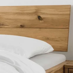 Bett & Nachtkommoden aus Wildeiche - Aryvano (dreiteilig)