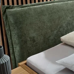 Bett - schwebende Optik mit Ablagen - Bolizia (dreiteilig)