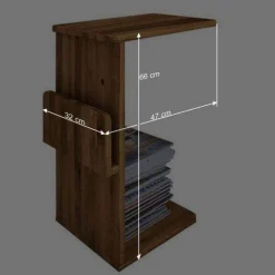 Bett in Übergröße mit Nachttischen - Hardus (dreiteilig)