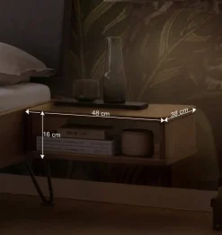 Bett mit Kopfteil gepolstert Kunstleder Anthrazit - Catrizia