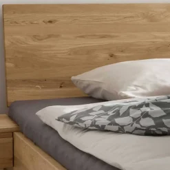 Bett mit vier Schubladen aus Wildeiche - Zennian (dreiteilig)