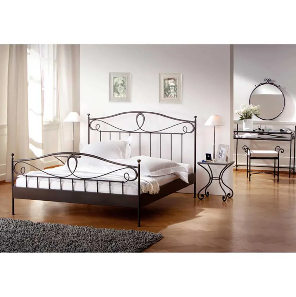 Bett Oscar aus Eisen