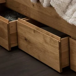 Bettanlage mit sechs Schubladen - Zennian (dreiteilig)