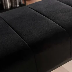 Bettbank in Schwarz - Ennis