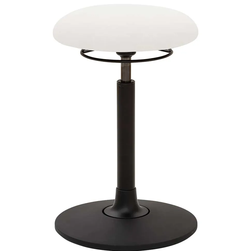 Beweglicher Polsterhocker in Weiß - Cassa