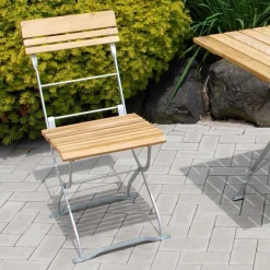 Biergarten Klappstuhl aus Robinie - Accapulco (2er Set)