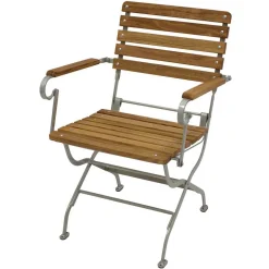 Biergarten Stuhl mit Armlehnen - Jelka