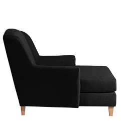 Big Stoffsessel in Schwarz - Valdragon