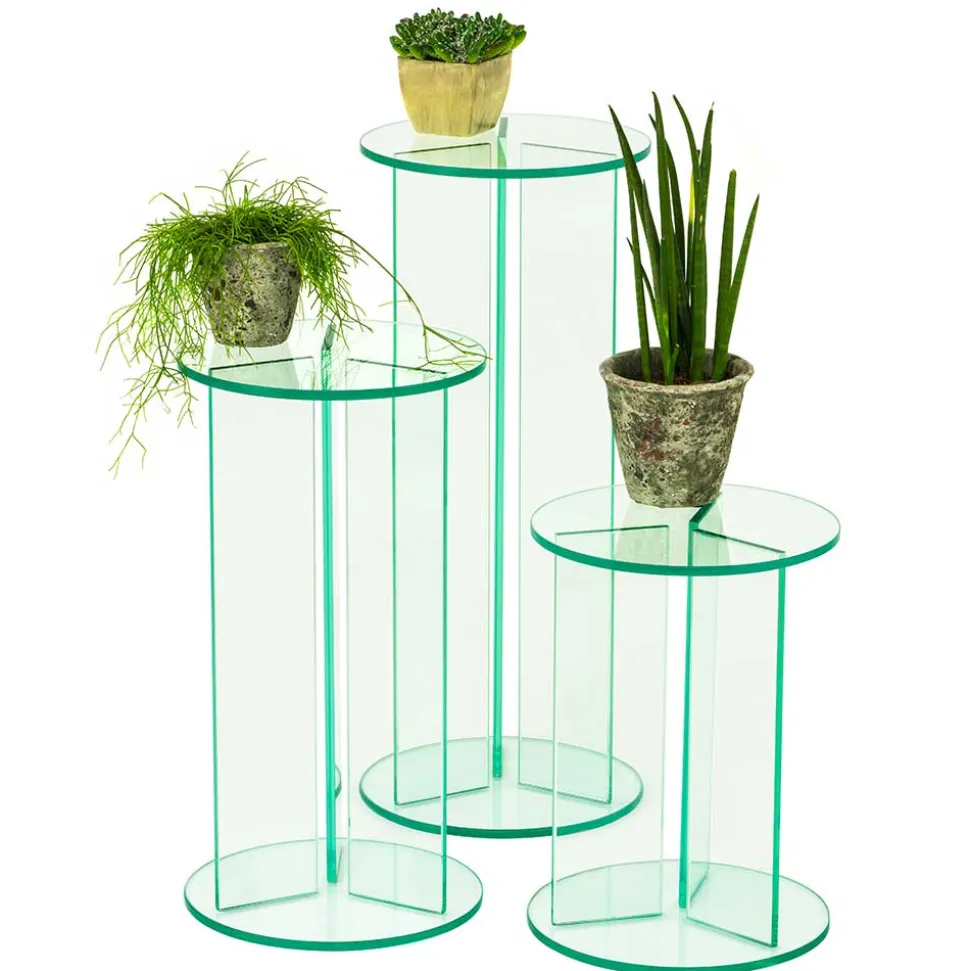 Blumensäulen aus Glas - Binokaranka