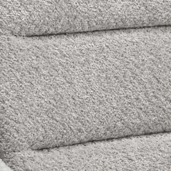 Boucle Armlehnstuhl mit Holz-Drehgestell - Udolph (2er Set)