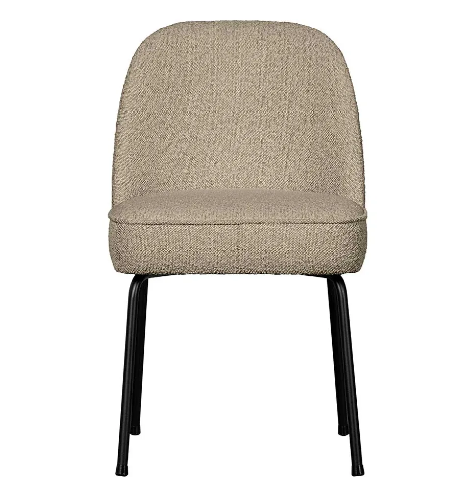 Boucle Polsterstühle in Beige - Laderla (2er Set)