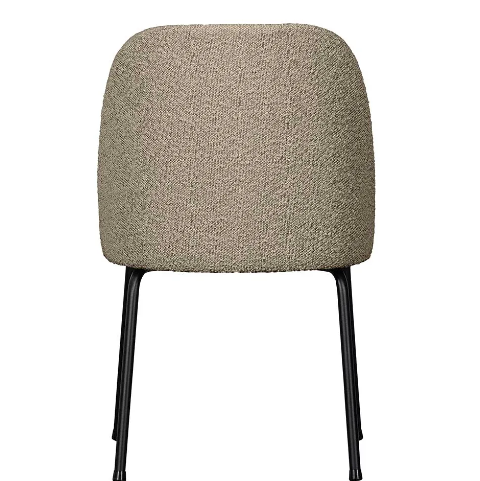 Boucle Polsterstühle in Beige - Laderla (2er Set)
