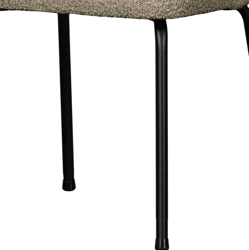 Boucle Polsterstühle in Beige - Laderla (2er Set)