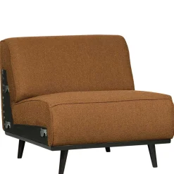 Boucle Sofa-Element in Cognac Braun - Probian