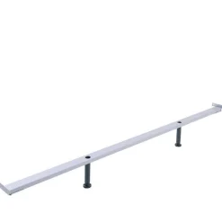 Boucle Stoffbett in Creme Weiß - Fontana