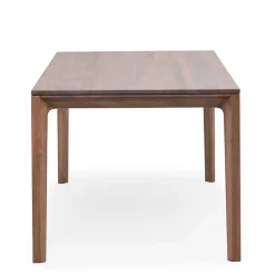 Brauner Esszimmertisch aus Nussbaum Holz - Caceres