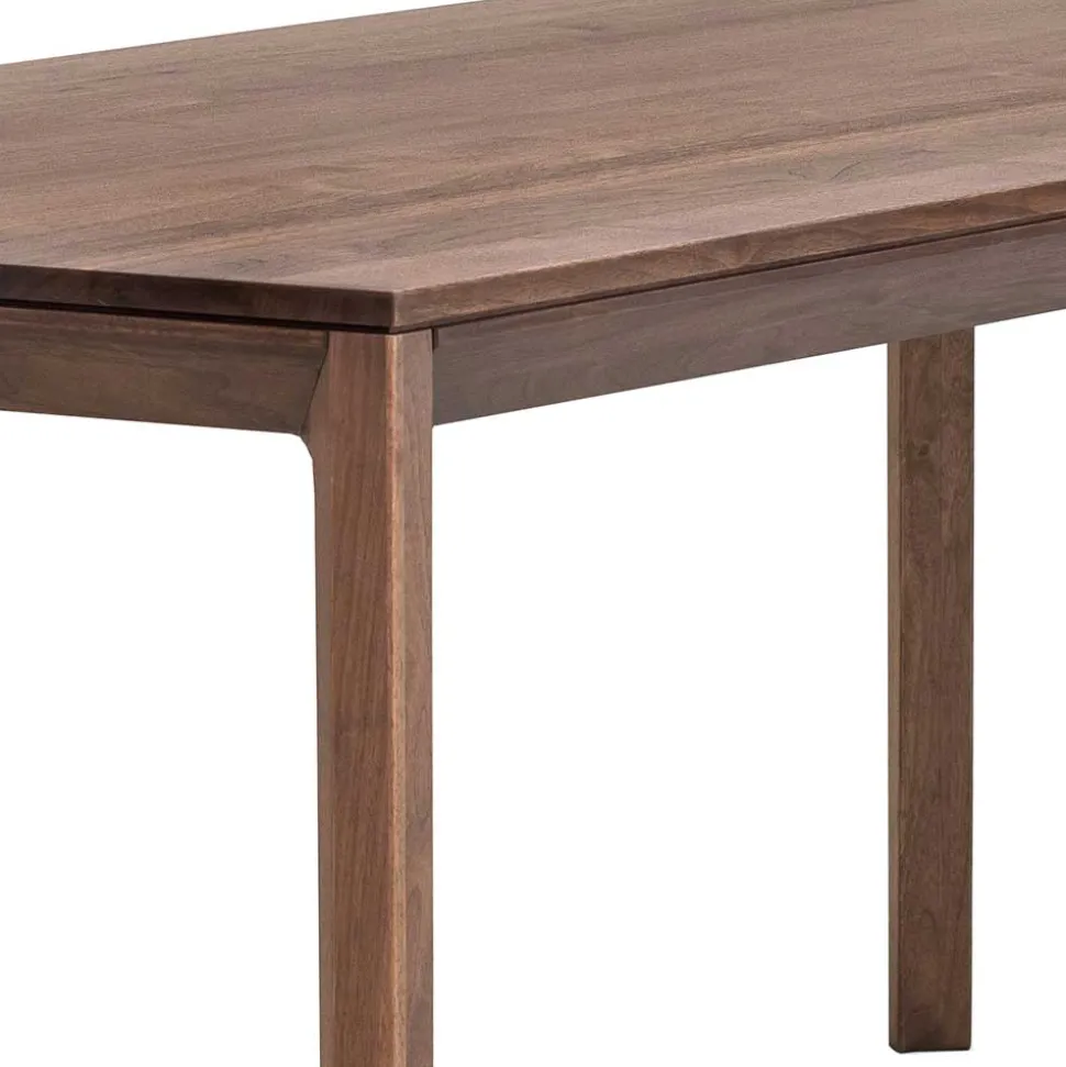 Brauner Esszimmertisch aus Nussbaum Holz - Caceres