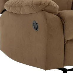 Brauner Sessel mit Relaxfunktion - Ceoni