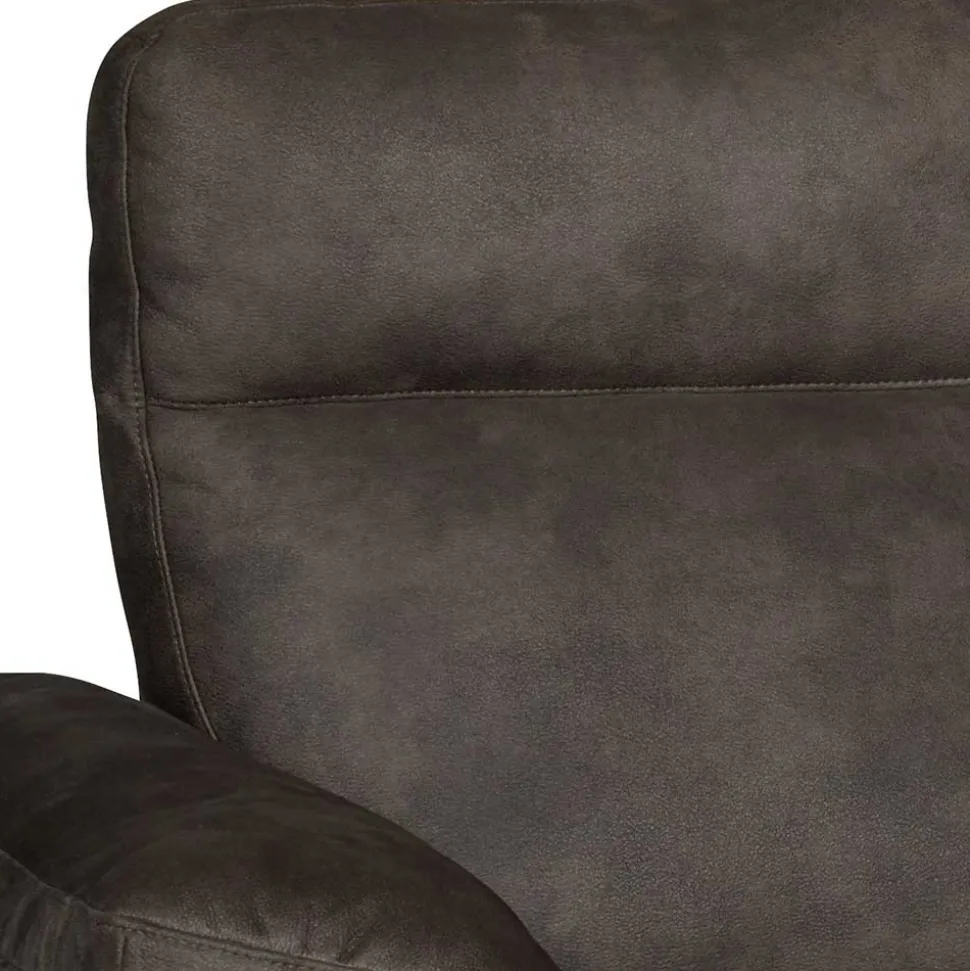 Braunes 2er Sofa mit Relaxfunktion - Extrados
