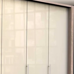 Breiter Kleiderschrank mit 12 Schubladen - Rativian