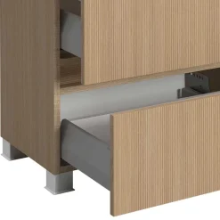 Breiter Midi-Schrank fürs Badezimmer - Leitha