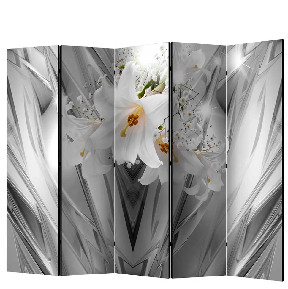 Breiter Paravent mit Fotodruck Leinwand - Drosalimo