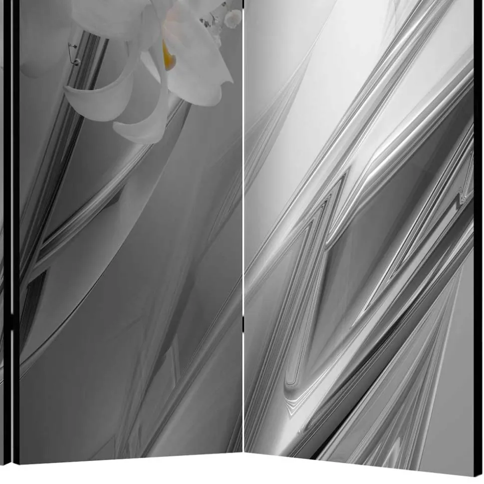 Breiter Paravent mit Fotodruck Leinwand - Drosalimo