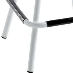 Büro Arbeitshocker in Schwarz Weiß - Loho