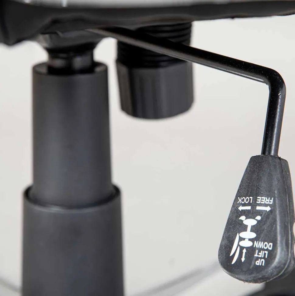 Büro Drehsessel aus Kunstleder in Schwarz - Emsa