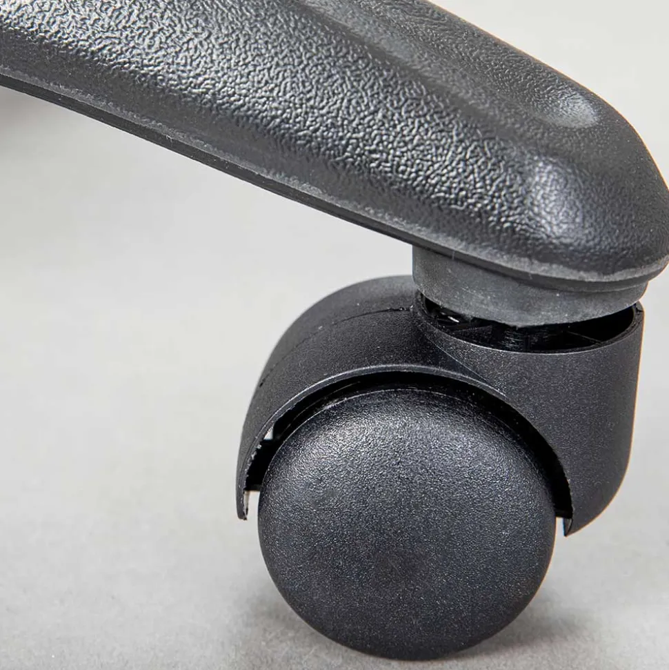 Büro Drehsessel aus Kunstleder in Schwarz - Emsa