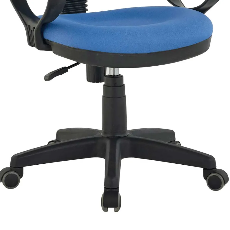 Büro Drehstuhl in Blau & Schwarz - Betisla