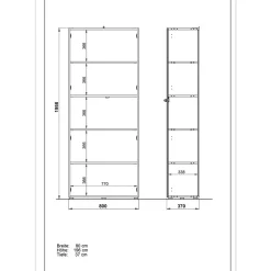 Büro Einrichtung Möbel Set - Laszlo (achtteilig)