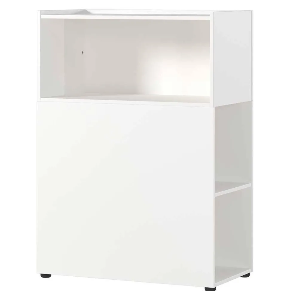 Büro Raumteiler Regal in Weiß - Sparkle