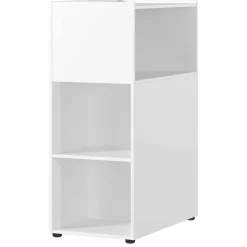 Büro Raumteiler Regal in Weiß - Sparkle