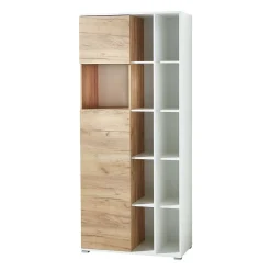 Büro Regal mit Türen Set - Ziharo (zweiteilig)