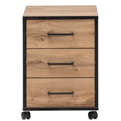 Büro Rollcontainer in Eiche Optik - Zustic