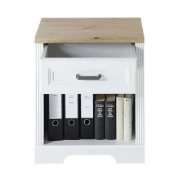 Büro Rollcontainer mit Fach für Ordner - Mehady