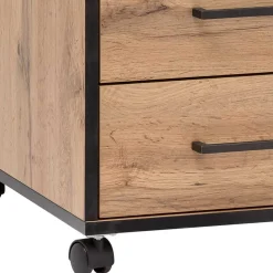 Büro Schreibtisch & Regal Set - Zustic (dreiteilig)