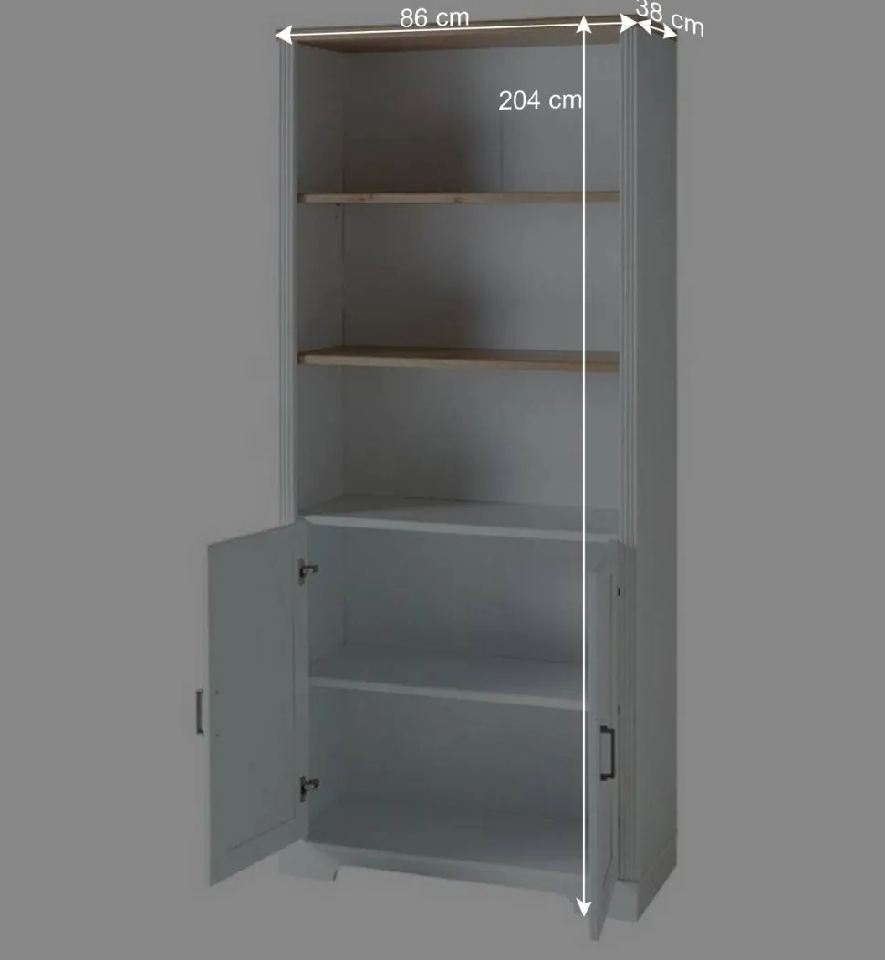 Büro Schränke Set - Landhaus - Mehady (dreiteilig)