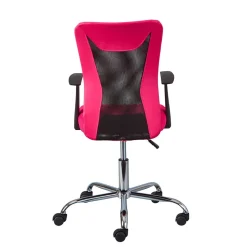 Bürodrehstuhl in Pink & Schwarz - Catama