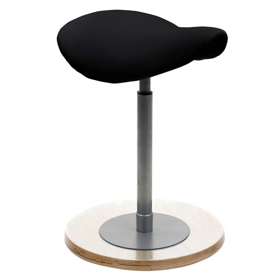 Bürohocker mit Sattelsitz & Tellerfuß - Kagano