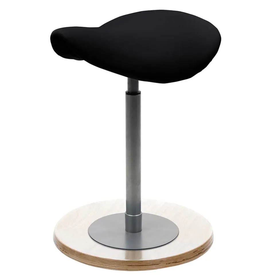 Bürohocker mit Sattelsitz & Tellerfuß - Kagano