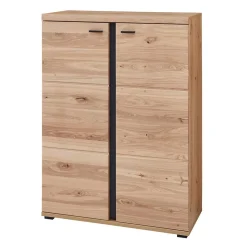 Büromöbel Kombination teilmassiv - Emly (sechsteilig)