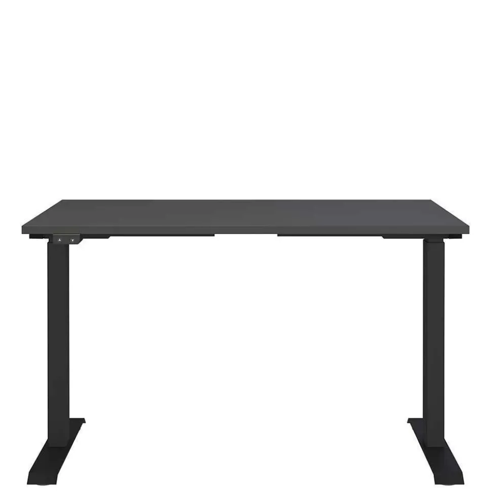 Büromöbel Set in Dunkelgrau - Tila (vierteilig)