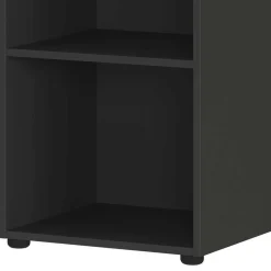 Büromöbel Set in Dunkelgrau - Tila (vierteilig)