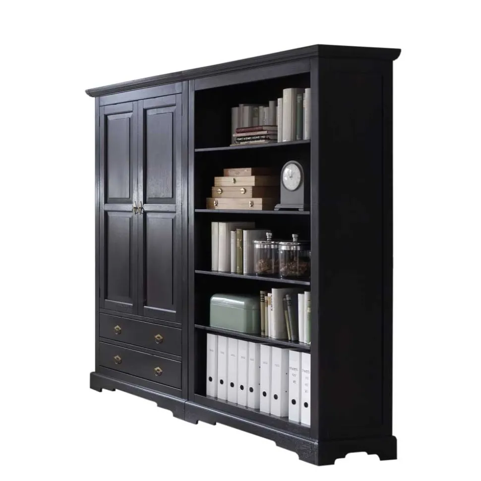 Büromöbel Set Islando im Kolonialstil (zweiteilig)