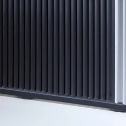 Büroschrank Ilatada in Schwarz